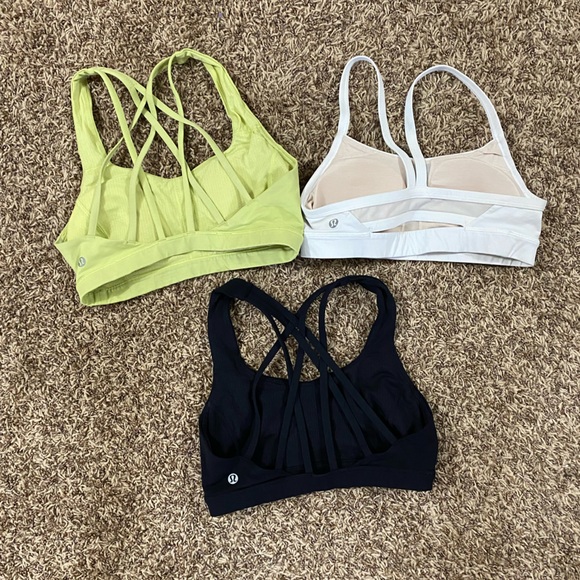 3 lululemon sports bra bundle - Picture 2 of 2
